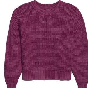Old Navy 100% Cotton Sweater with Drop Sleeves